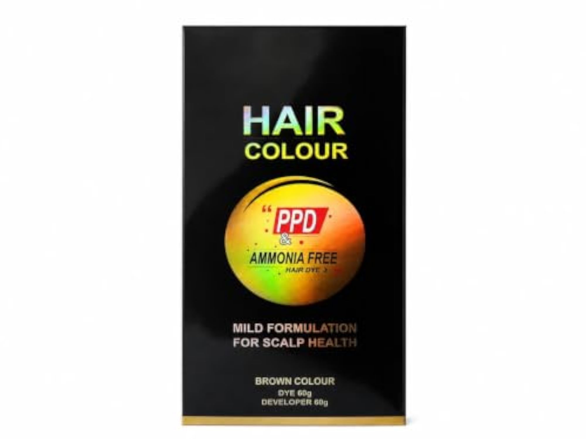 Natural Brown Hair Color, 60gm, Gift for Her